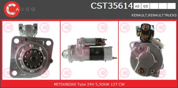Стартер CASCO CST35614GS