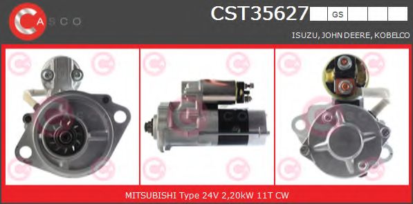 Стартер CASCO CST35627GS