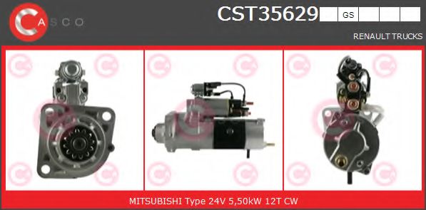 Стартер CASCO CST35629GS