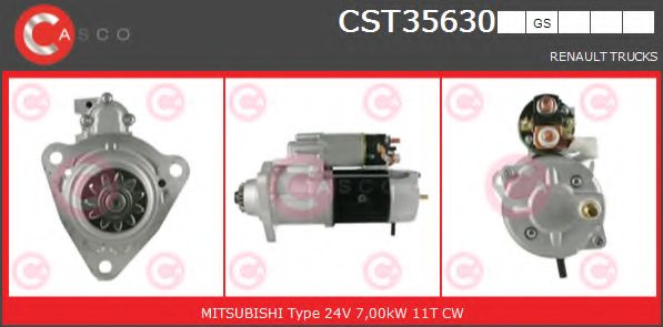 Стартер CASCO CST35630GS