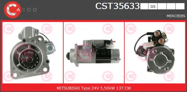 Стартер CASCO CST35633GS