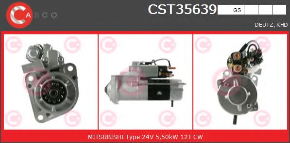 Стартер CASCO CST35639GS
