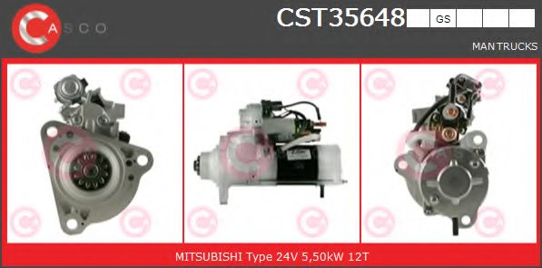 Стартер CASCO CST35648GS