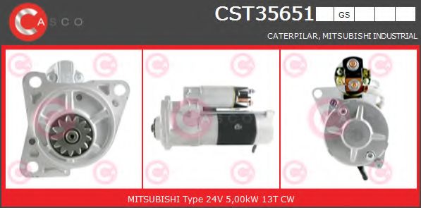 Стартер CASCO CST35651GS