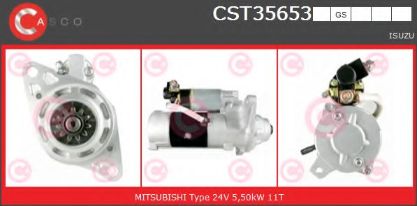 Стартер CASCO CST35653GS