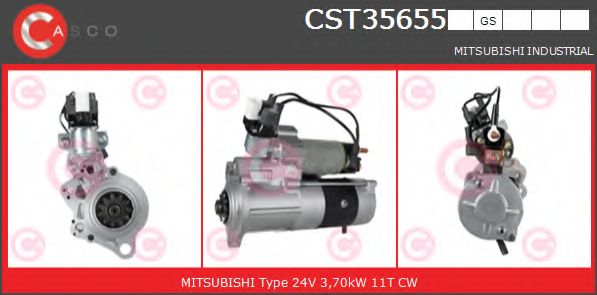 Стартер CASCO CST35655GS