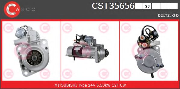 Стартер CASCO CST35656GS