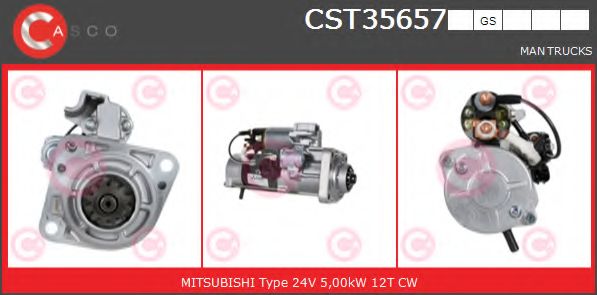 Стартер CASCO CST35657GS
