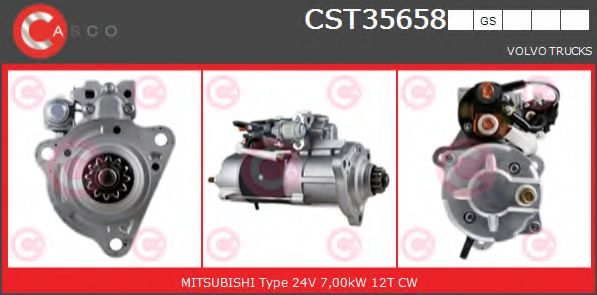Стартер CASCO CST35658GS