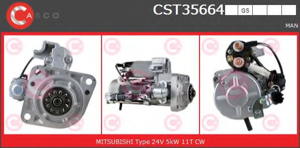 Стартер CASCO CST35664GS