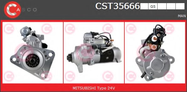 Стартер CASCO CST35666GS