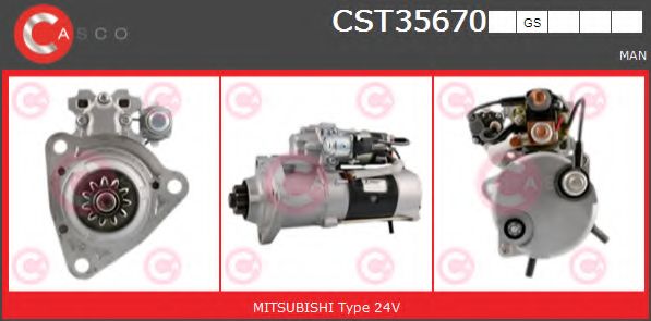 Стартер CASCO CST35670GS