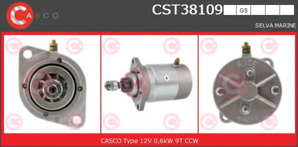 Стартер CASCO CST38109GS
