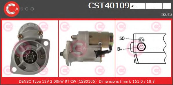 Стартер CASCO CST40109AS