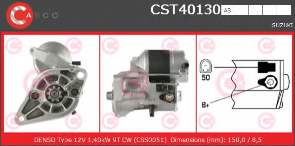 Стартер CASCO CST40130AS