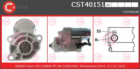 Стартер CASCO CST40151AS