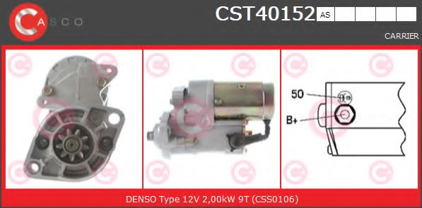 Стартер CASCO CST40152AS