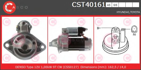 Стартер CASCO CST40161GS