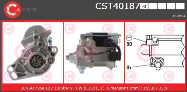 Стартер CASCO CST40187AS