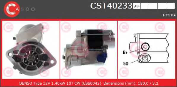 Стартер CASCO CST40233AS