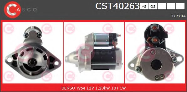 Стартер CASCO CST40263AS