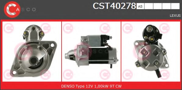 Стартер CASCO CST40278AS