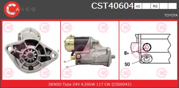 Стартер CASCO CST40604AS