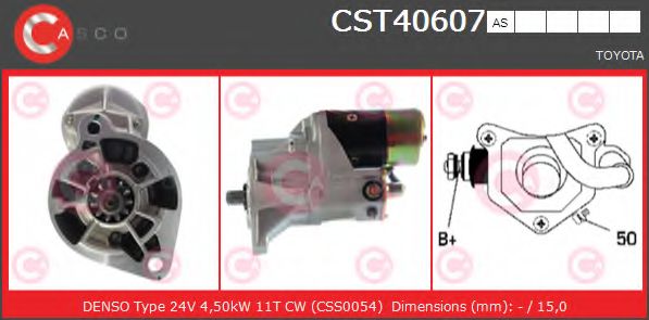 Стартер CASCO CST40607AS