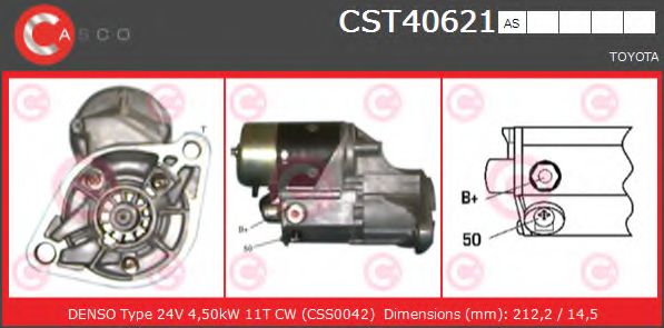 Стартер CASCO CST40621AS