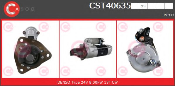 Стартер CASCO CST40635GS