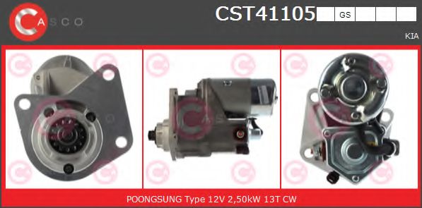 Стартер CASCO CST41105GS