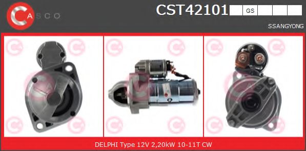 Стартер CASCO CST42101GS