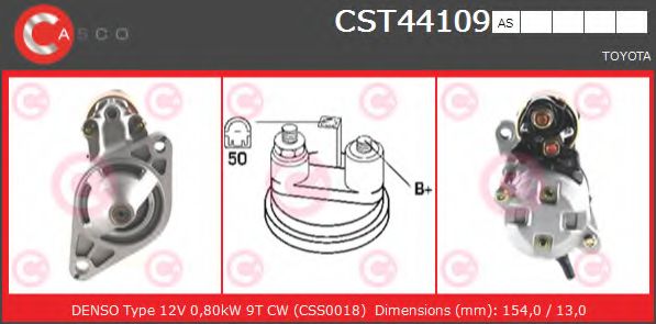 Стартер CASCO CST44109AS