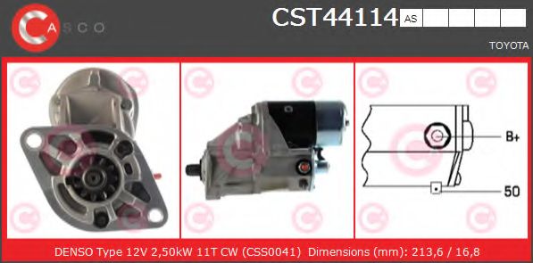 Стартер CASCO CST44114AS