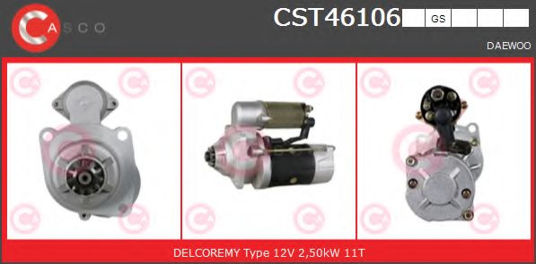 Стартер CASCO CST46106GS