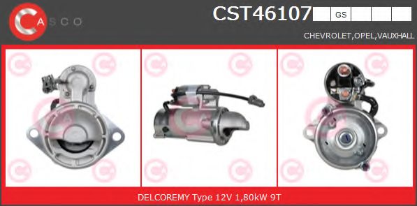 Стартер CASCO CST46107GS