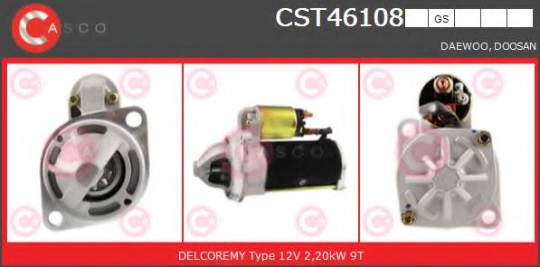 Стартер CASCO CST46108GS