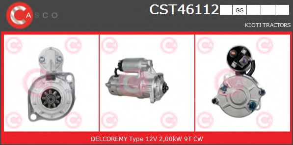 Стартер CASCO CST46112GS