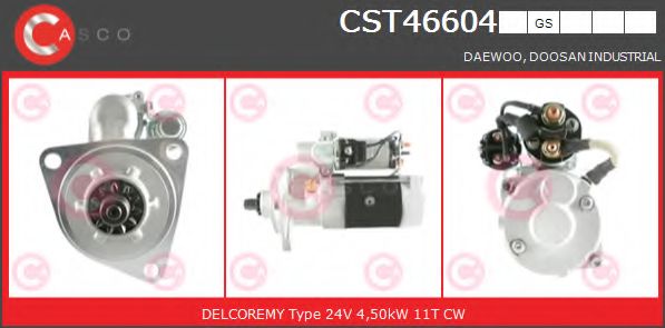 Стартер CASCO CST46604GS
