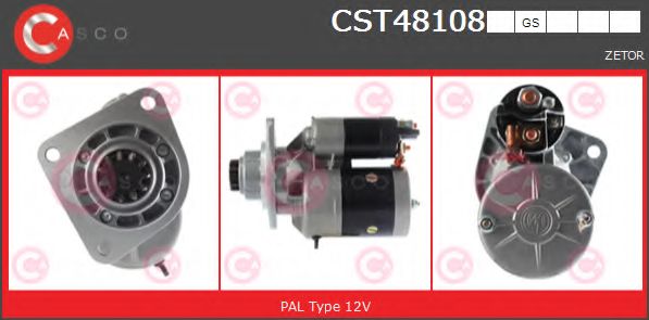 Стартер CASCO CST48108GS