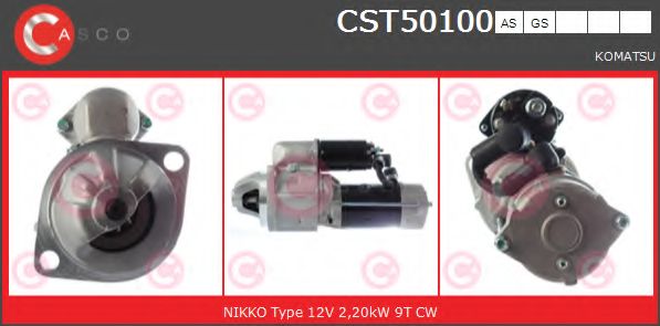 Стартер CASCO CST50100AS