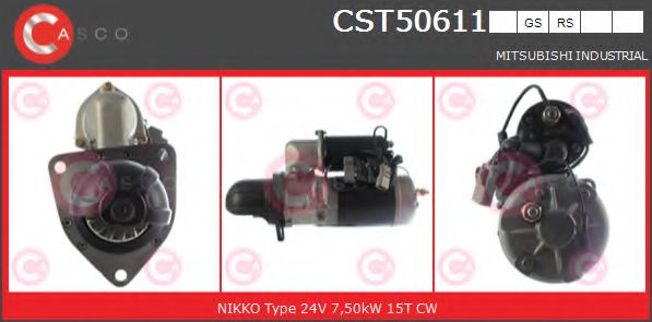 Стартер CASCO CST50611GS