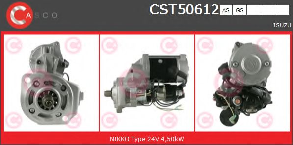 Стартер CASCO CST50612GS