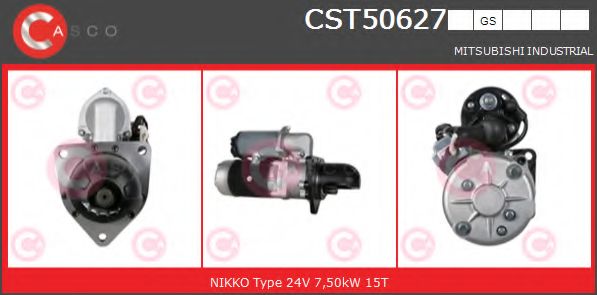 Стартер CASCO CST50627GS