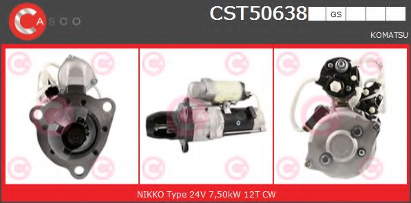 Стартер CASCO CST50638GS