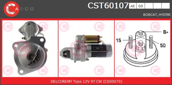 Стартер CASCO CST60107AS