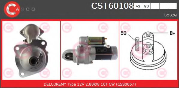 Стартер CASCO CST60108AS
