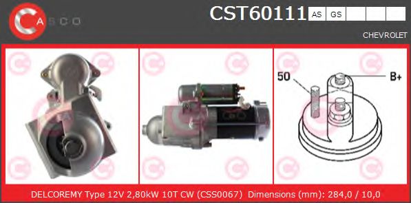 Стартер CASCO CST60111AS