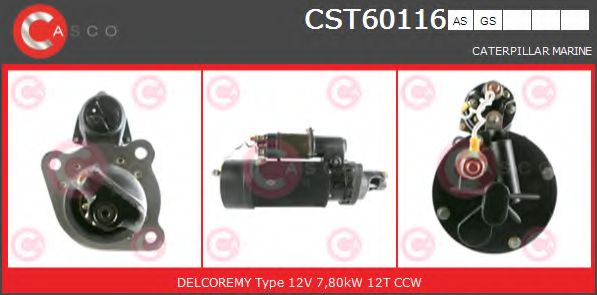 Стартер CASCO CST60116AS