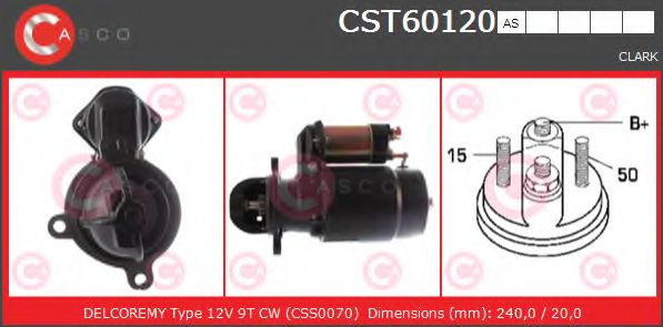 Стартер CASCO CST60120AS